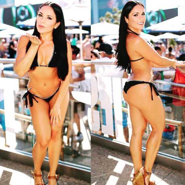 Девушки из Октагон-герлз UFC на фото