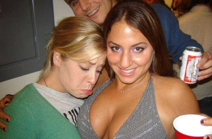 Пьяные девушки на фото