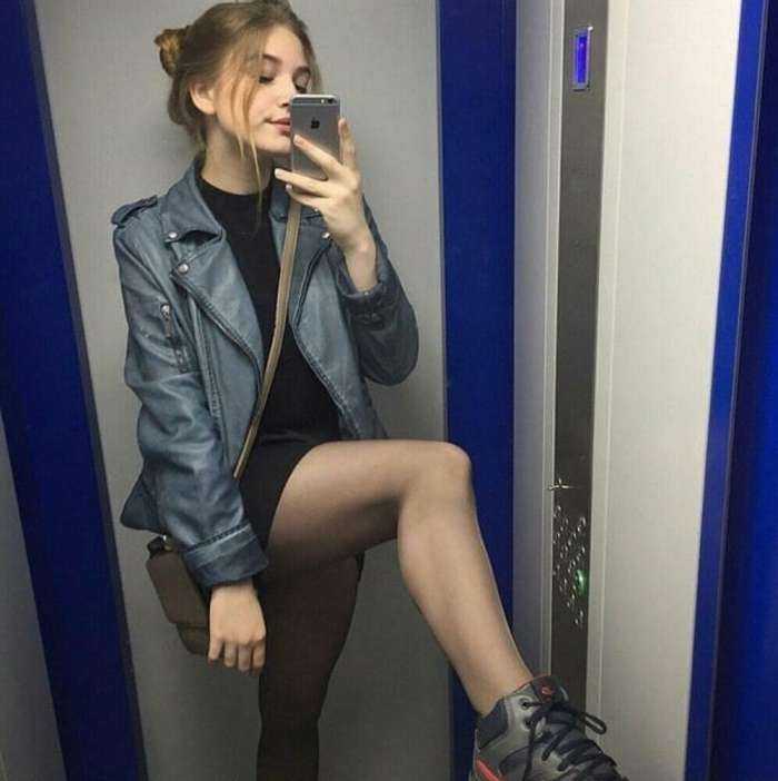 Фото симпатичных девушек из социальных сетей