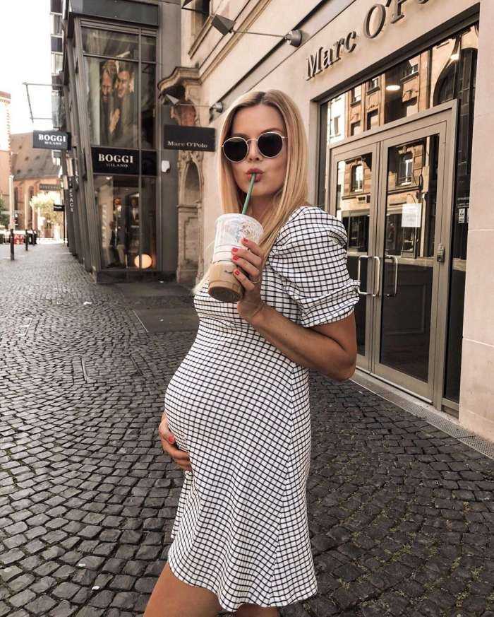 Беременные стильные девушки на фото