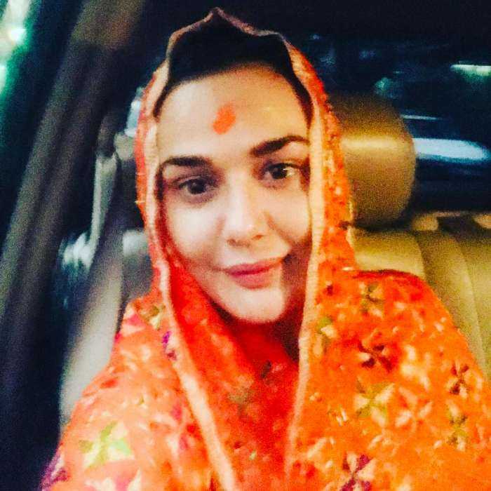 Прити Зинта (фото из Инстаграм)