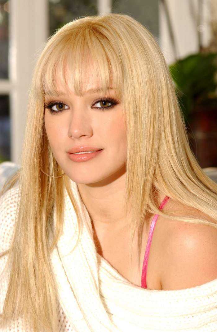 Блондинки с челкой на фото