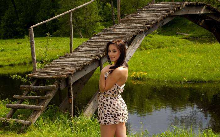 Красивые сельские девушки