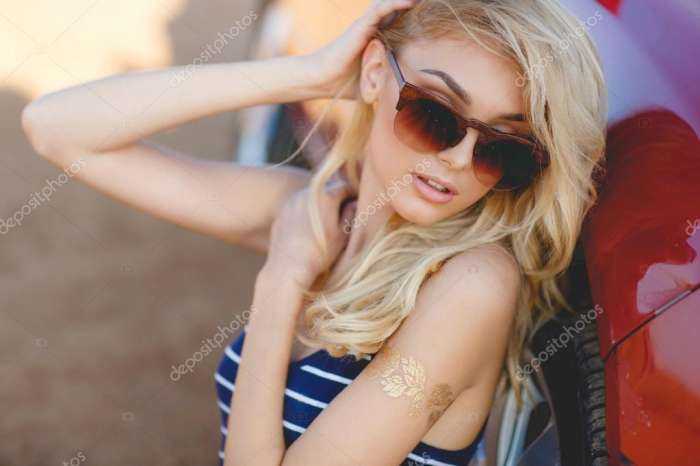 Стильные блондинки на фото