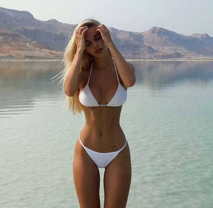 Загорелые блондинки на фото