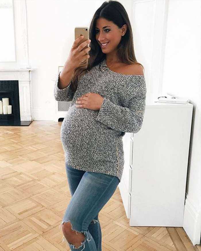 Беременные стильные девушки на фото