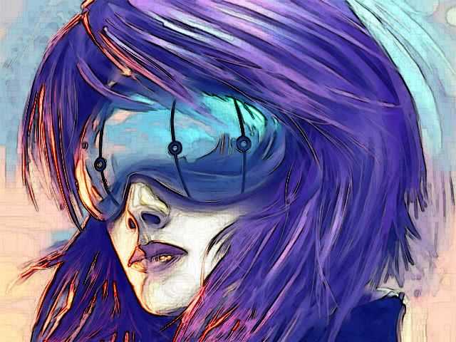 Картинки красивых нарисованных девушек на фото