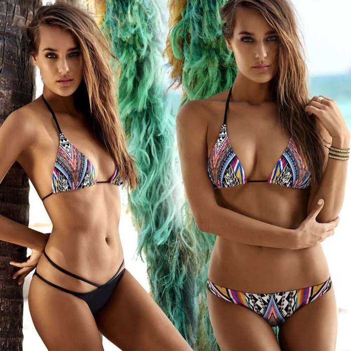 Сногсшибательные купальники на потрясающих моделях