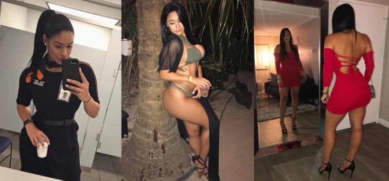 Стюардесса откровенно фото