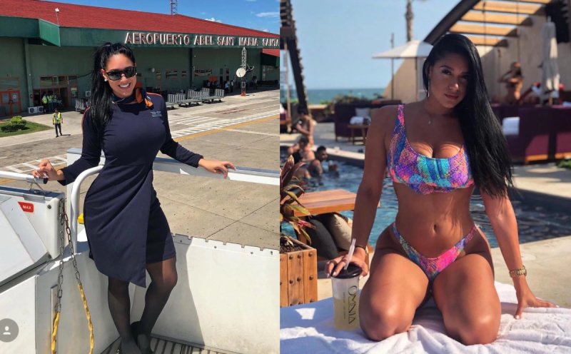 Стюардесса откровенно фото