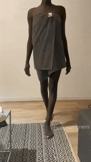 Голая девушка, пикантная анимация